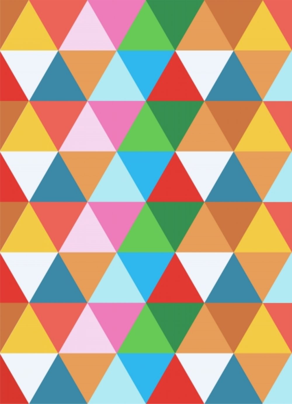 abstracto triangulos de color