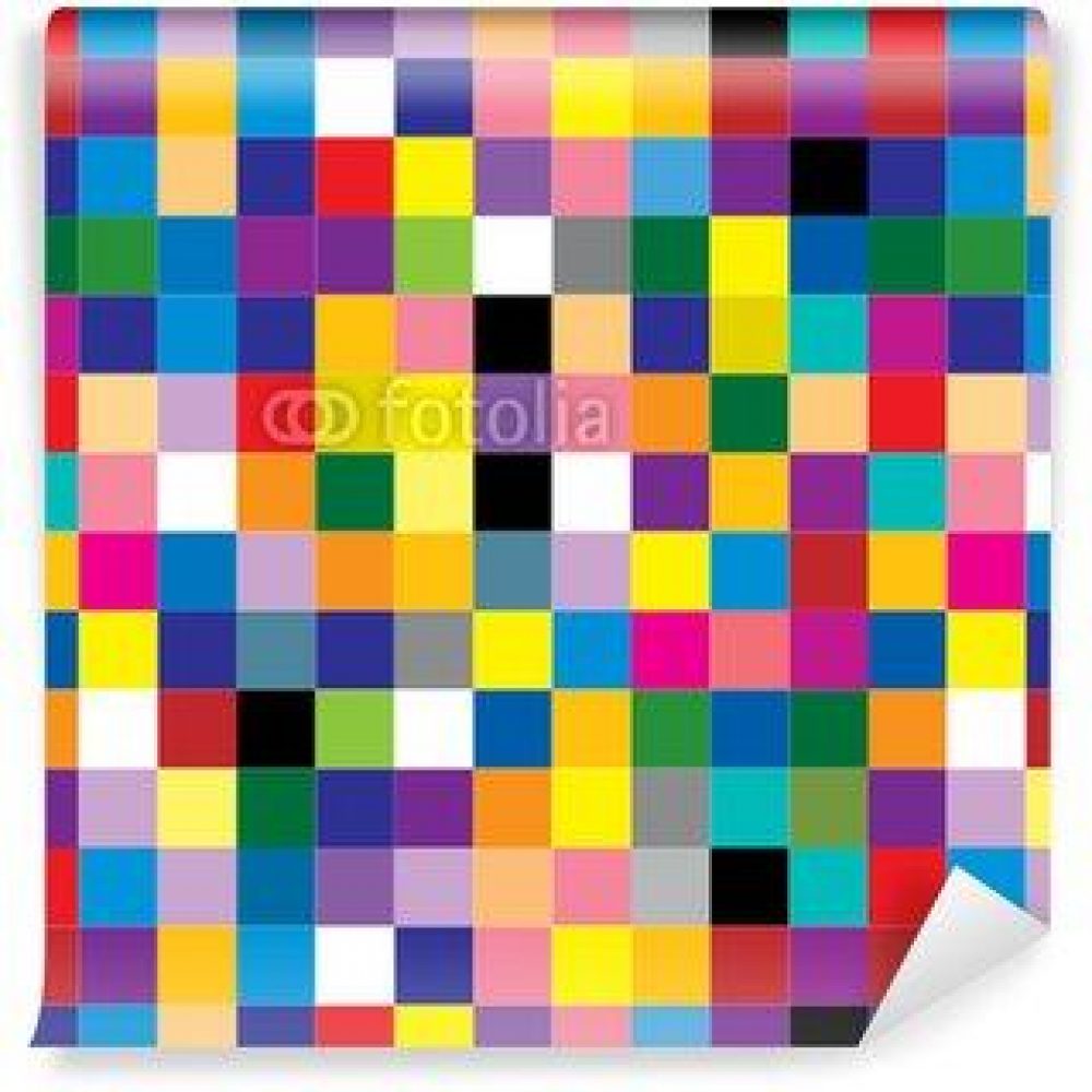 Fotomurales mexico papeles pintados abstracto cuadrado 1000x1000 - Papel Tapiz Abstracto Cuadros de Colores 01