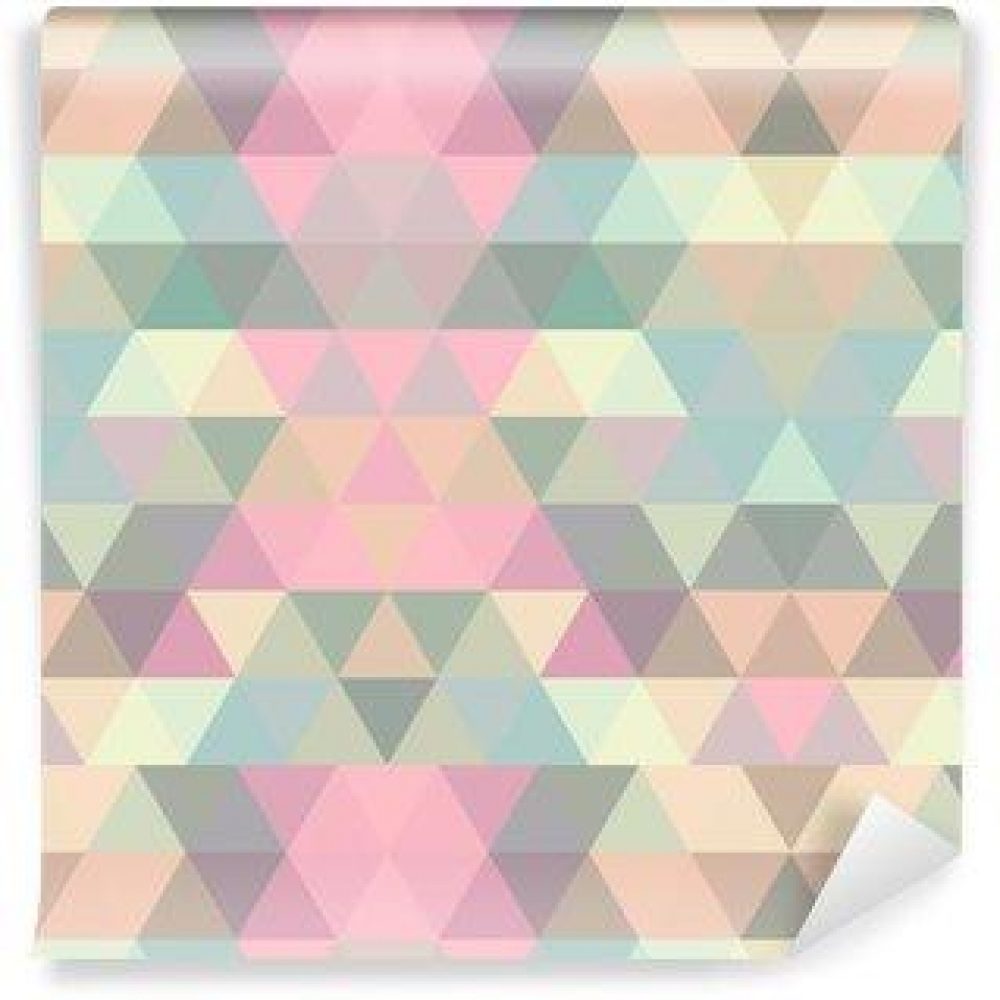 Fotomurales mexico papeles pintados lavables triangulo fondo de mosaico fondo geometrico 1000x1000 - Papel Tapiz Patrón Geométrico Triángulo 04