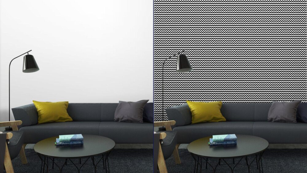 Fotomurales mexico papeles pintados resumen sin patron geometrico zigzag vector 5 1000x563 - Papel Tapiz Patrón Zigzag Blanco y Negro