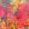 abstract colorful hand painted canvas texture background